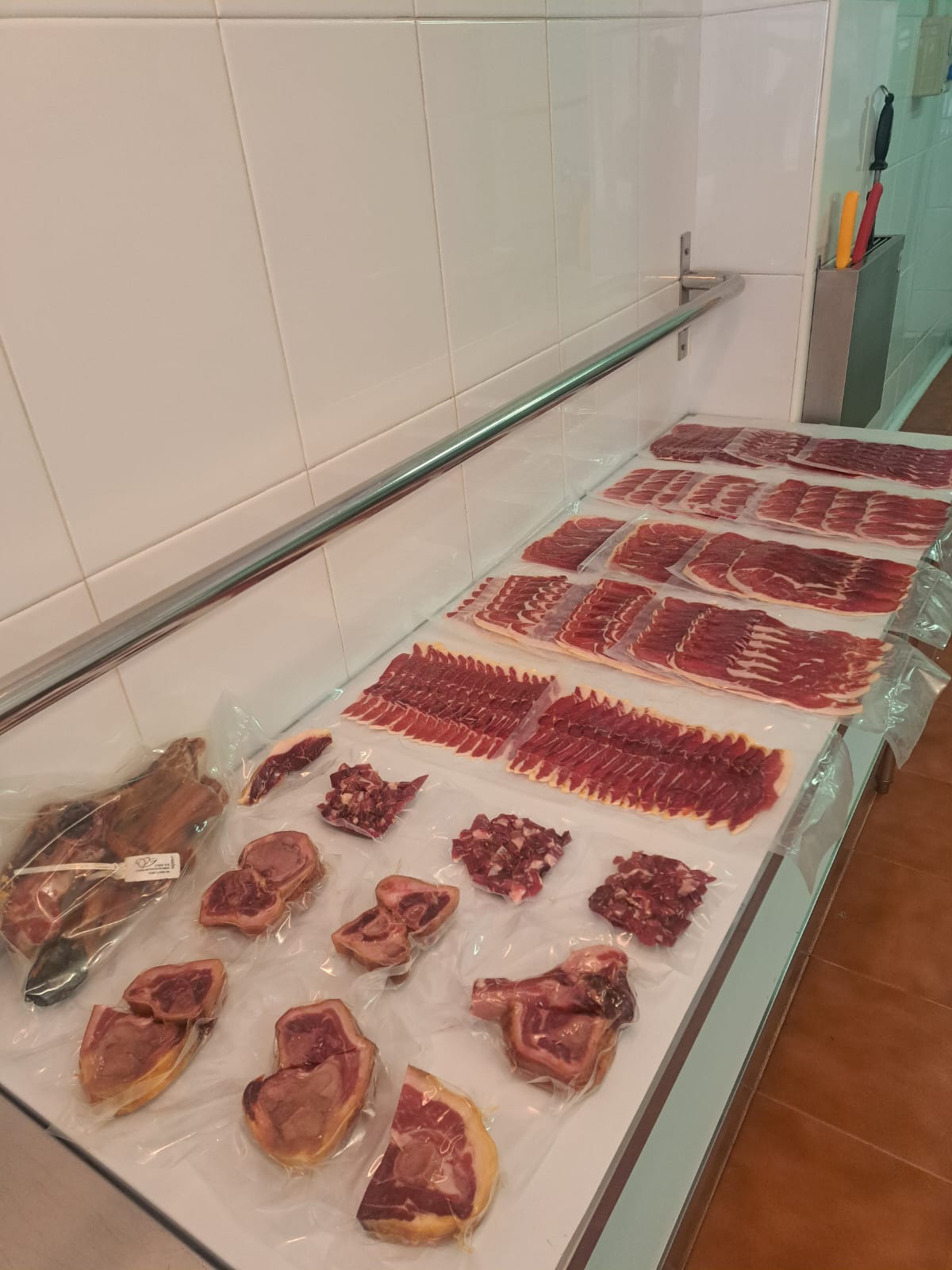Corte a Cuchillo de Jamón